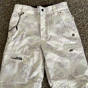 Girls Burton cargo snow pants